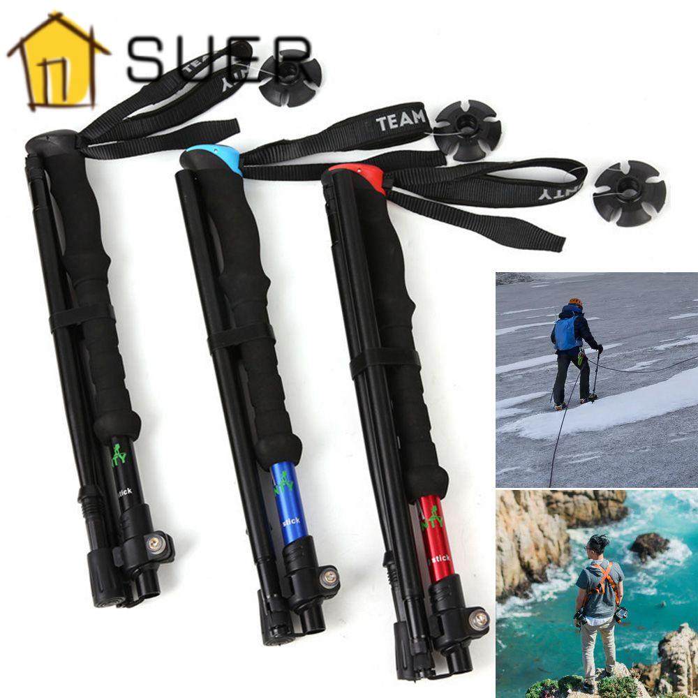 Gậy Leo Núi SUENIN Bằng Hợp Kim Nhôm Có Thể Thu Gọn Tiện Dụng