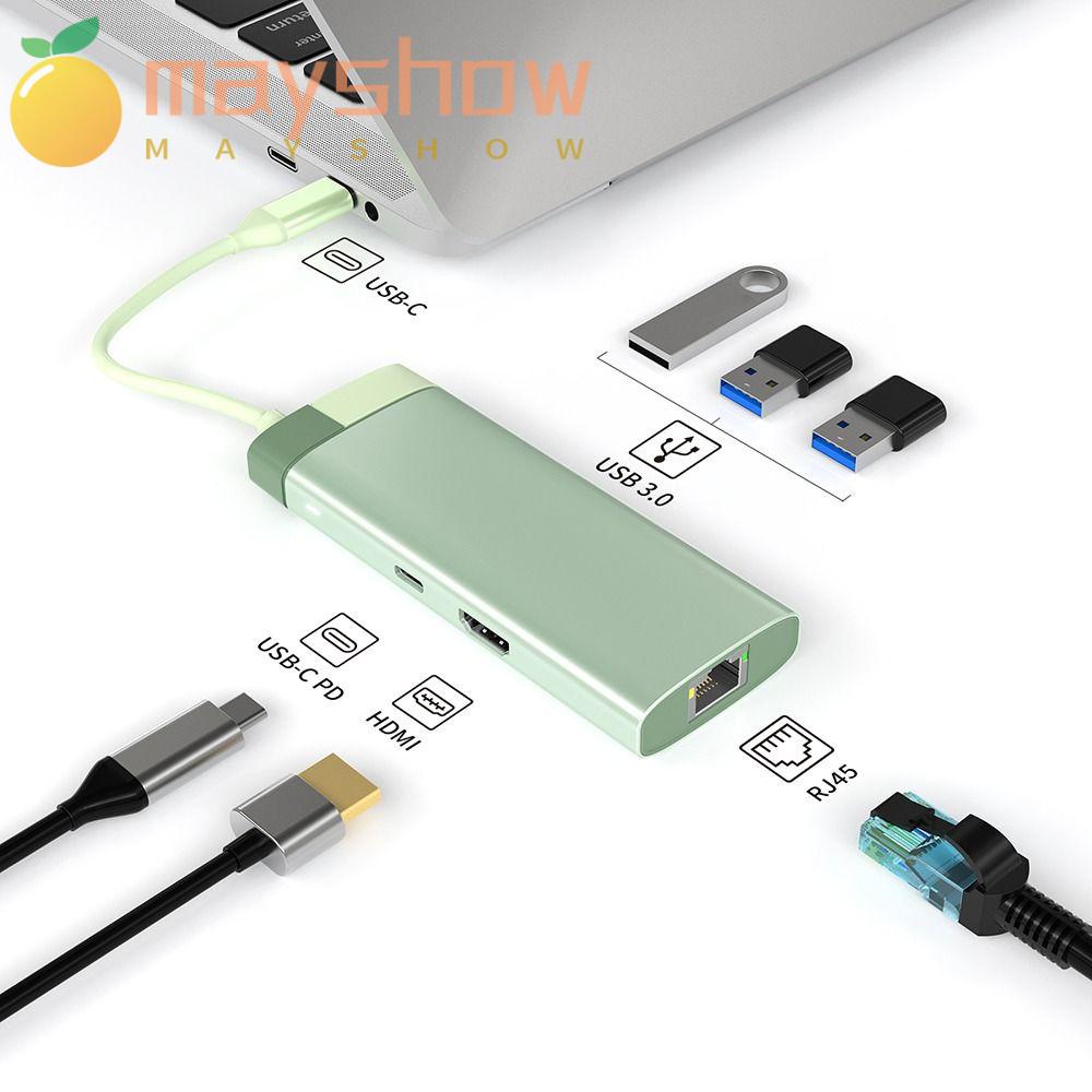 Bộ Chia Cổng USB Type C RJ45 Ethernet Chất Lượng Cao