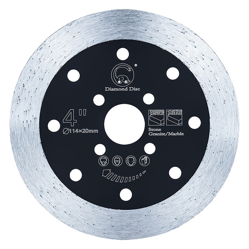 Lưỡi Cưa Kim Cương 4.0 Siêu Mỏng Dùng Cắt Gạch Men / Đá Granite / Kim Cương