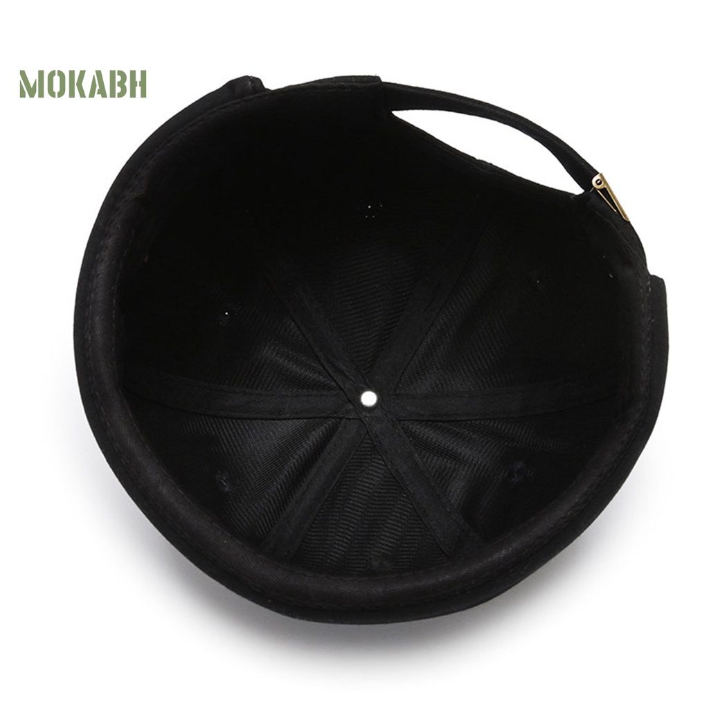 Mũ Beanie Màu Trơn Thoáng Khí Không Vành Phong Cách Hip Hop Đường Phố Cho Nam Và Nữ [Mok Abh]