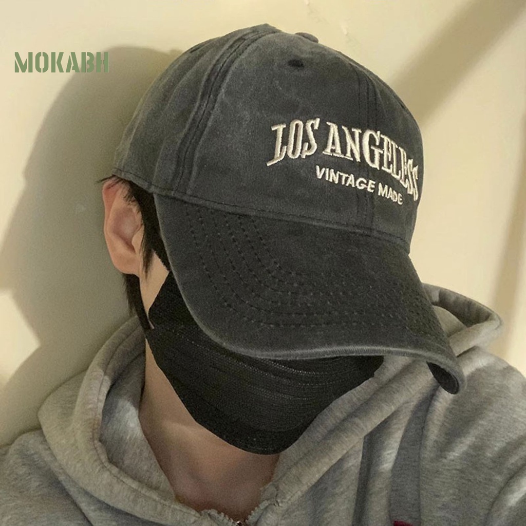 Mũ Lưỡi Trai Thêu Chữ Có Thể Điều Chỉnh Kích Thước Thời Trang Cho Nam