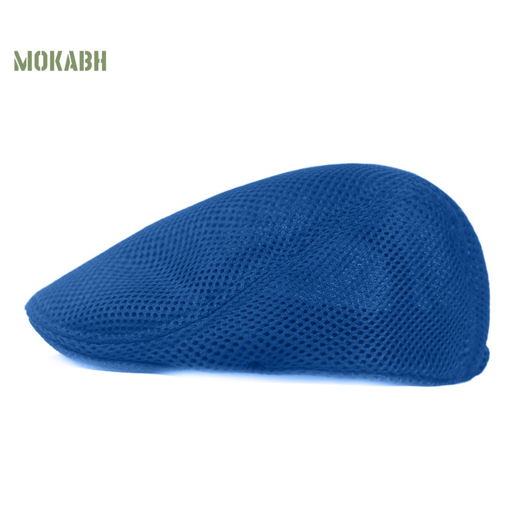 Nón Beret Màu Trơn Co Giãn Thoáng Khí Thời Trang Cho Nam