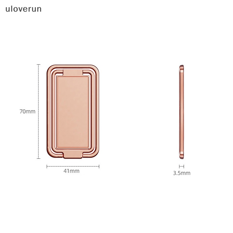 Giá Đỡ Điện Thoại Dạng Nhẫn Có Nam Châm Gắn Xe Hơi Tiện Lợi