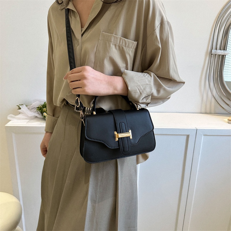 MOUSSON Túi Xách Đeo Chéo Thiết Kế Đơn Giản Phong Cách retro Cho Nữ