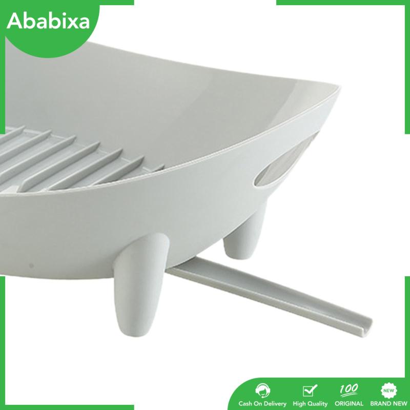 [Ababixa] Giá Đỡ Phơi Khô Bát Đĩa Cốc Muỗng Nĩa Thoát Nước Siêu Bền Tiết Kiệm Không Gian Cho Nhà Bếp