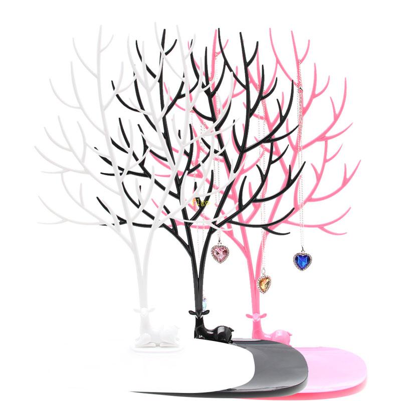 Flgo Giá Đỡ Trưng Bày Trang Sức Vòng Tay Vòng cổ Hình Cây Hươu