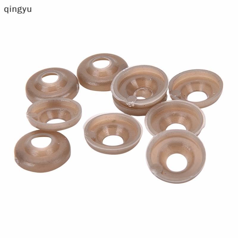 Bộ 10 Mắt Búp Bê Hoạt Hình Bằng Nhựa DIY An Toàn