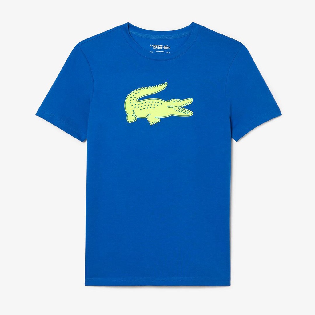 Áo Thun Cặp In Chữ Lacoste Cổ Điển + Thẻ tag01