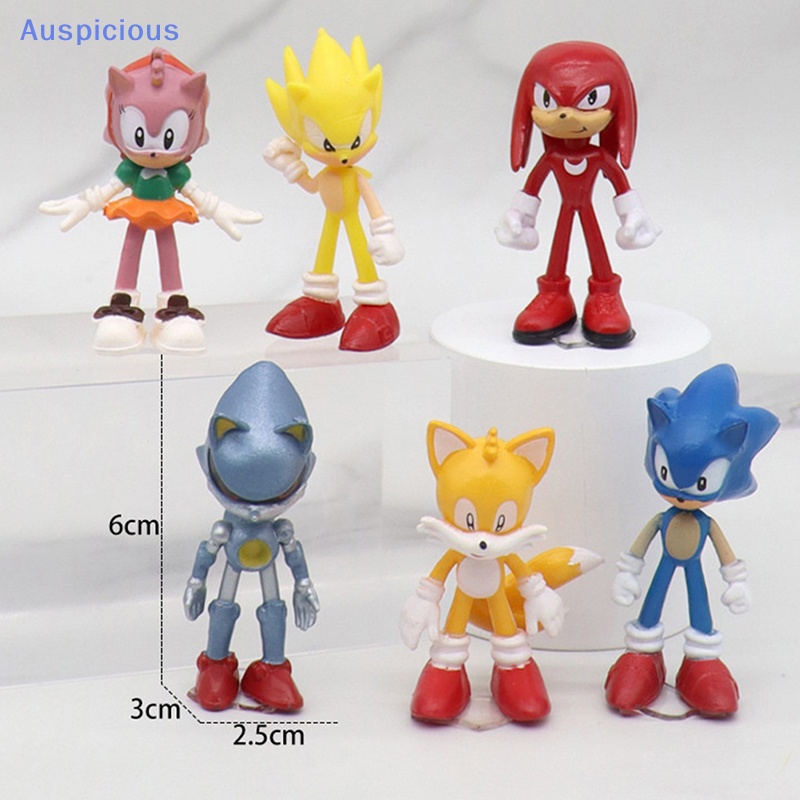 Mô Hình Nhân Vật Nhím Hoạt Hình Miles Prower Dễ Thương Dùng Trang Trí