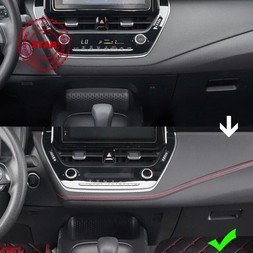 Dây Da PU Bện Linh Hoạt Trang Trí Bảng Điều Khiển Xe Hơi P3D0