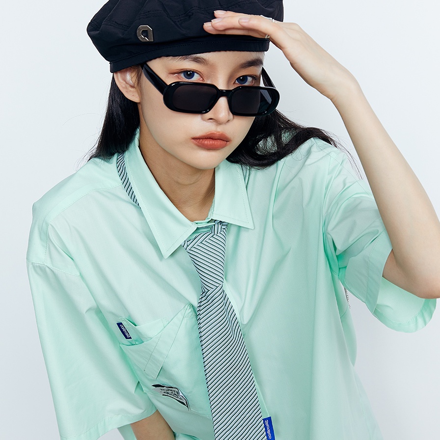 Áo Thun Ngắn Tay Dáng Rộng In Chữ Phong Cách Đường Phố Cá Tính Cho Nam Nữ