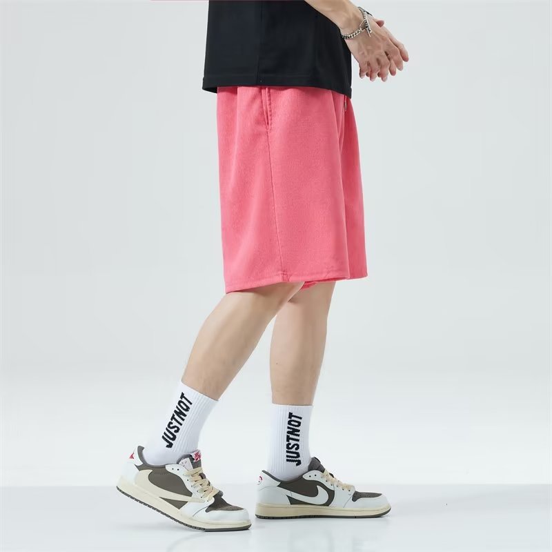 Quần Short Thể Thao Màu Sắc Đơn Giản Phong Cách Nhật Bản Cho Nam