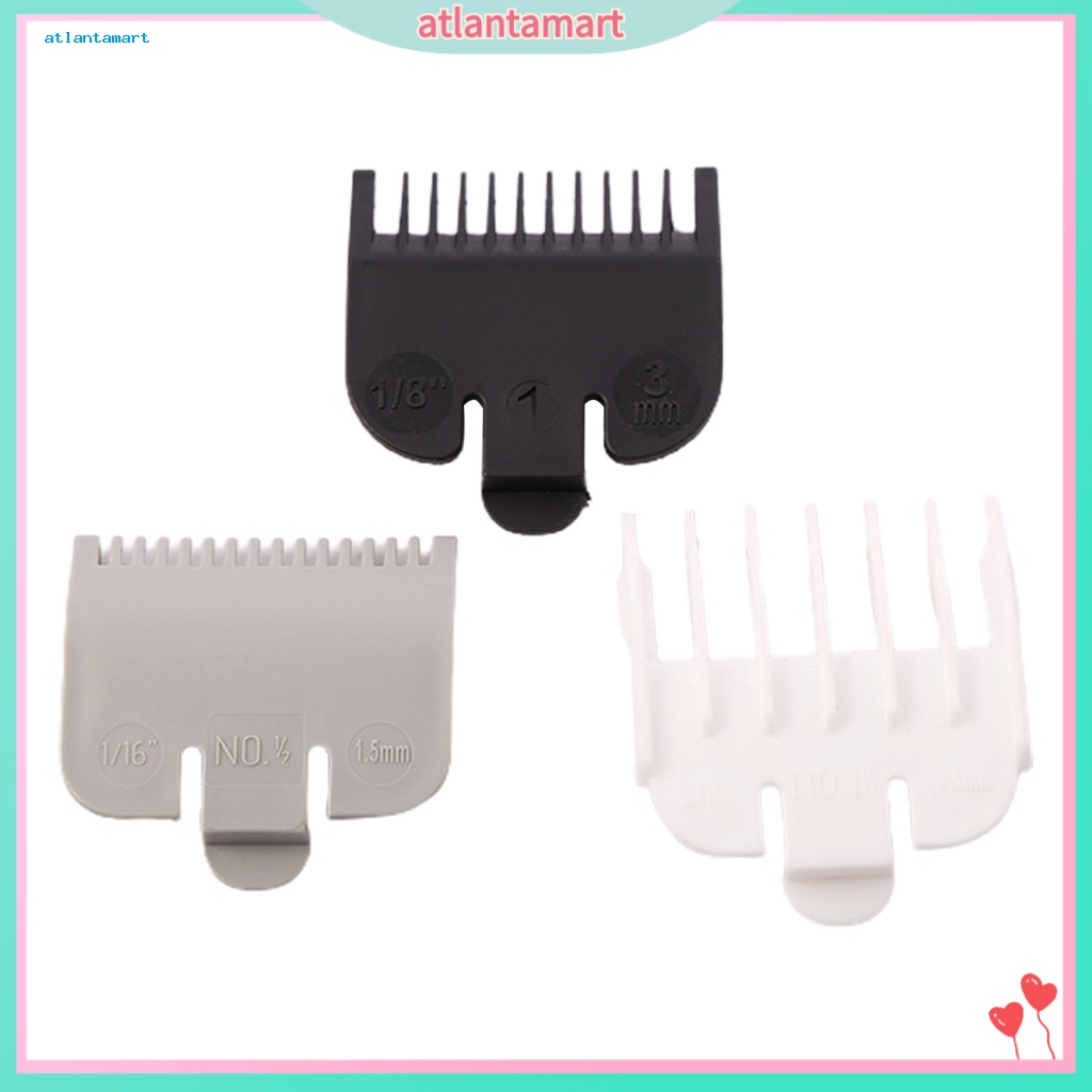 Túi Đựng Đồ Dùng Cao Cấp Tiện Dụng| Hộp 3 Lược Nhựa Cắt Tóc Chống Rơi Trọng Lượng Nhẹ Dễ Lắp Đặt Thay Thế Cho Nam Giới