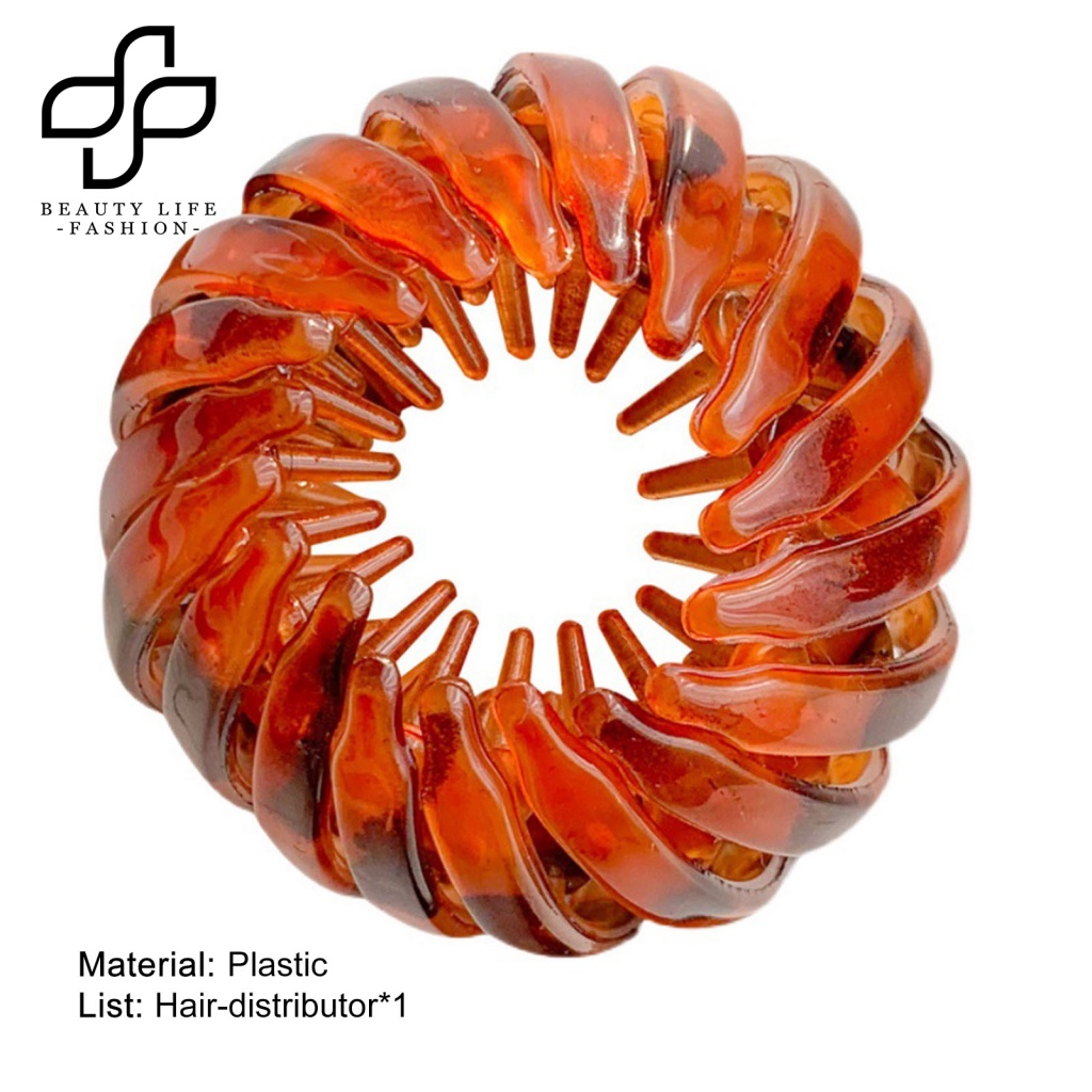 Búi Tóc Nhựa Hình Tổ Chim Phong Cách Vintage Cho Nữ