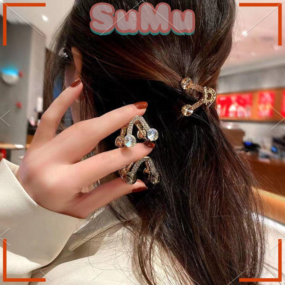 Kẹp Tóc Màu Trơn Thời Trang Mùa Hè Dành Cho Nữ|Kẹp Tóc Càng Cua Tiện Lợi