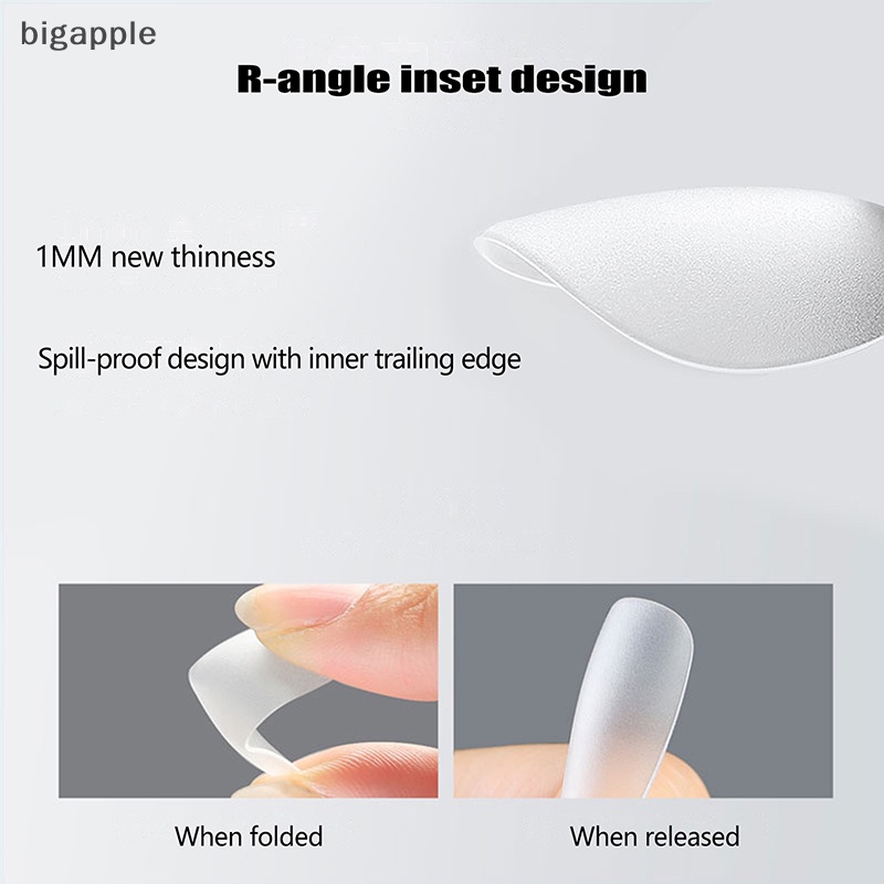 Bộ 420 Móng Tay Giả Ballerina Ngắn Che Phủ Toàn Diện