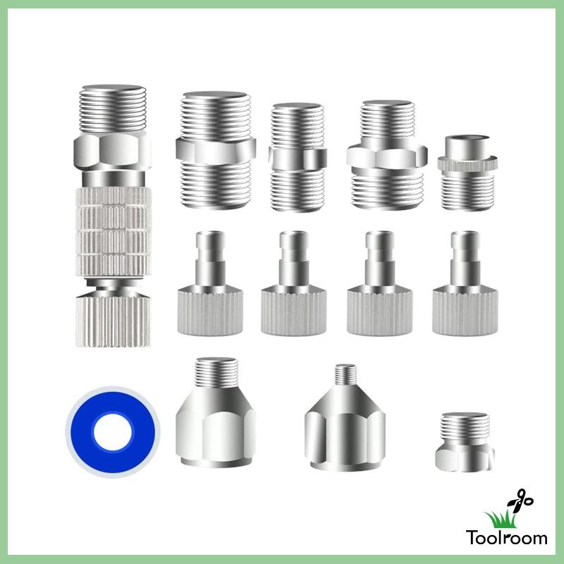 Set 13 Đầu Nối Vòi Phun Khí Siêu Bền Tiện Dụng