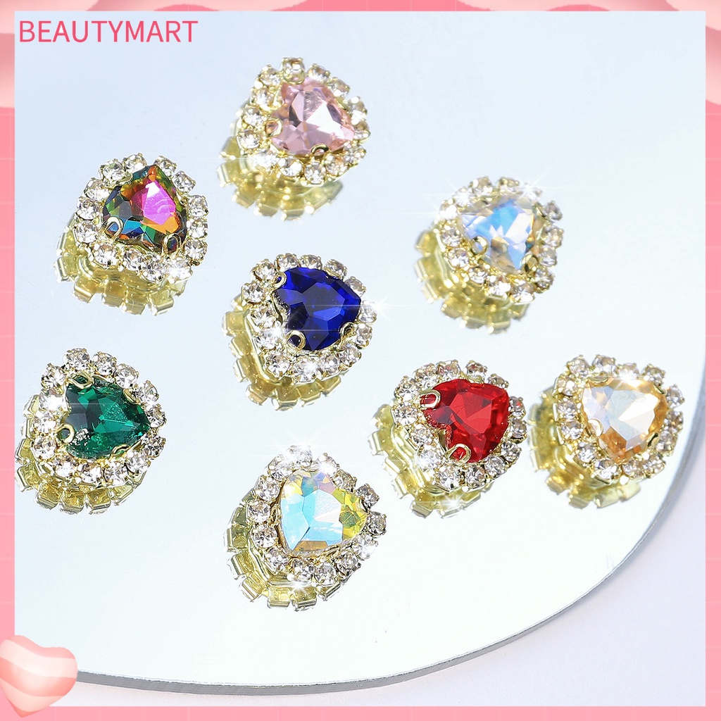 1 Túi Hạt Đá 3D Lấp Lánh Đa Năng Trang Trí Móng Tay Nghệ Thuật