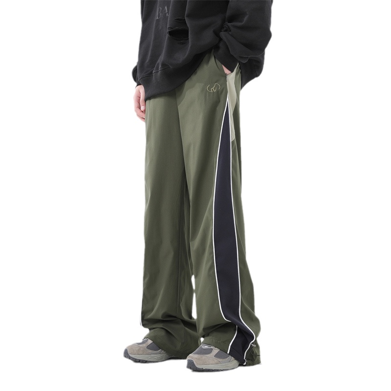 Quần Dài Thể Thao Dáng Rộng Phong Cách Đường Phố Mỹ Cá Tính Cho Nam