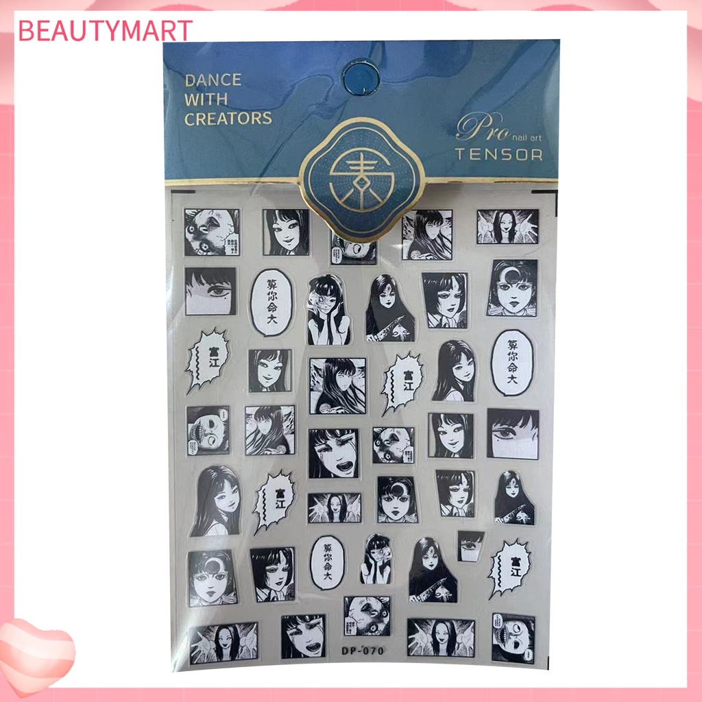 Miếng Dán Trang Trí Móng Tay Tự Dính Siêu Mỏng Họa Tiết Tinh Tế Quyến Rũ Dễ Sử Dụng