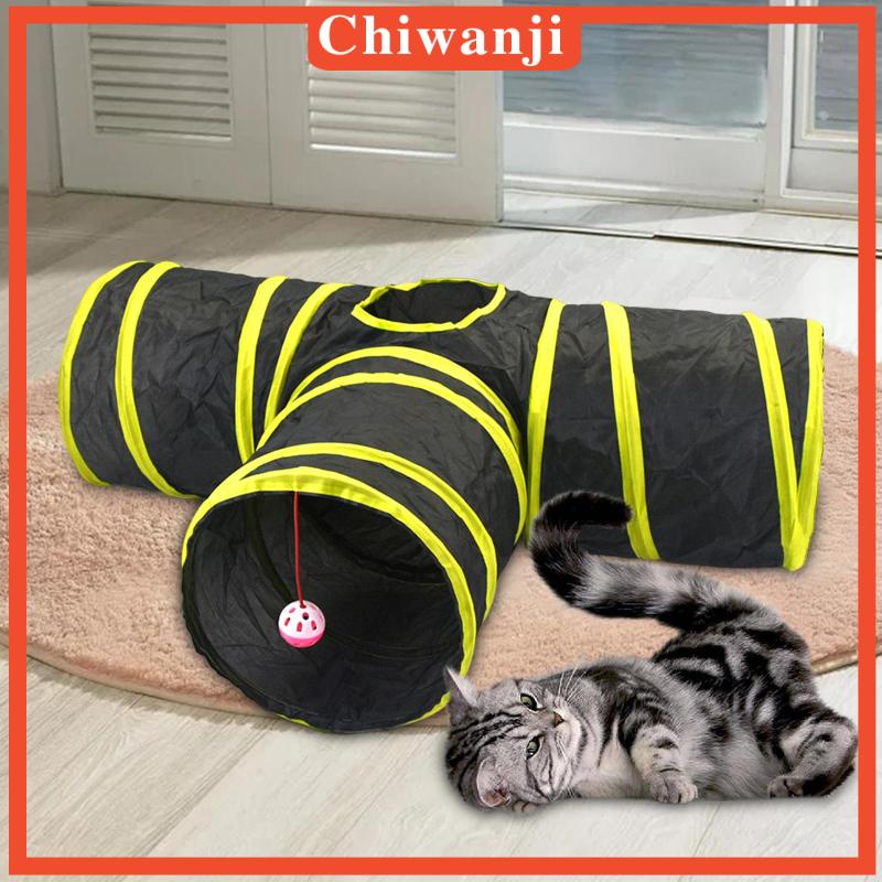 Đường Hầm Chui 3 Ống Cho Thú Cưng Bò Nhỏ