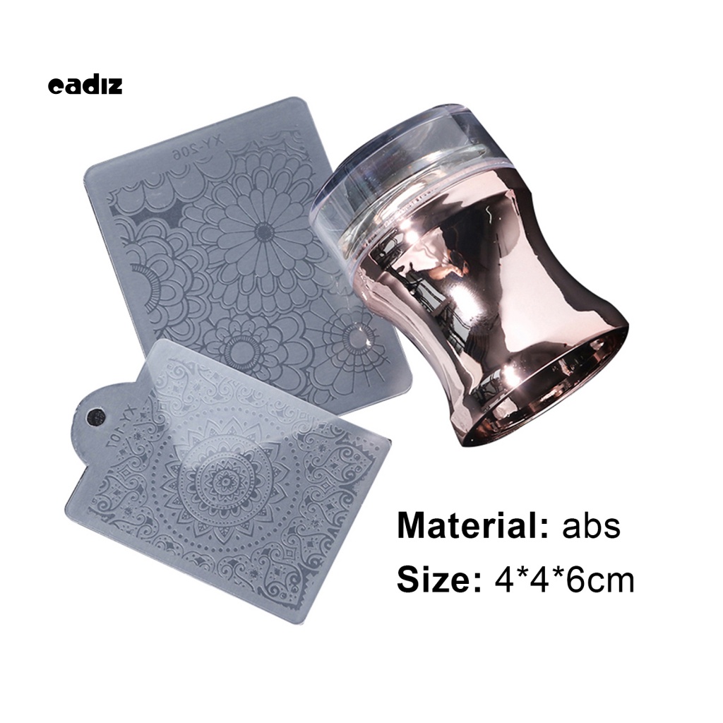 1 Bộ Con Dấu Trang Trí Móng Tay Nghệ Thuật Bằng ABS Chất Lượng Cao Nhiều Họa Tiết Khác Nhau Phong Cách Mới Dành Cho Gia Đình