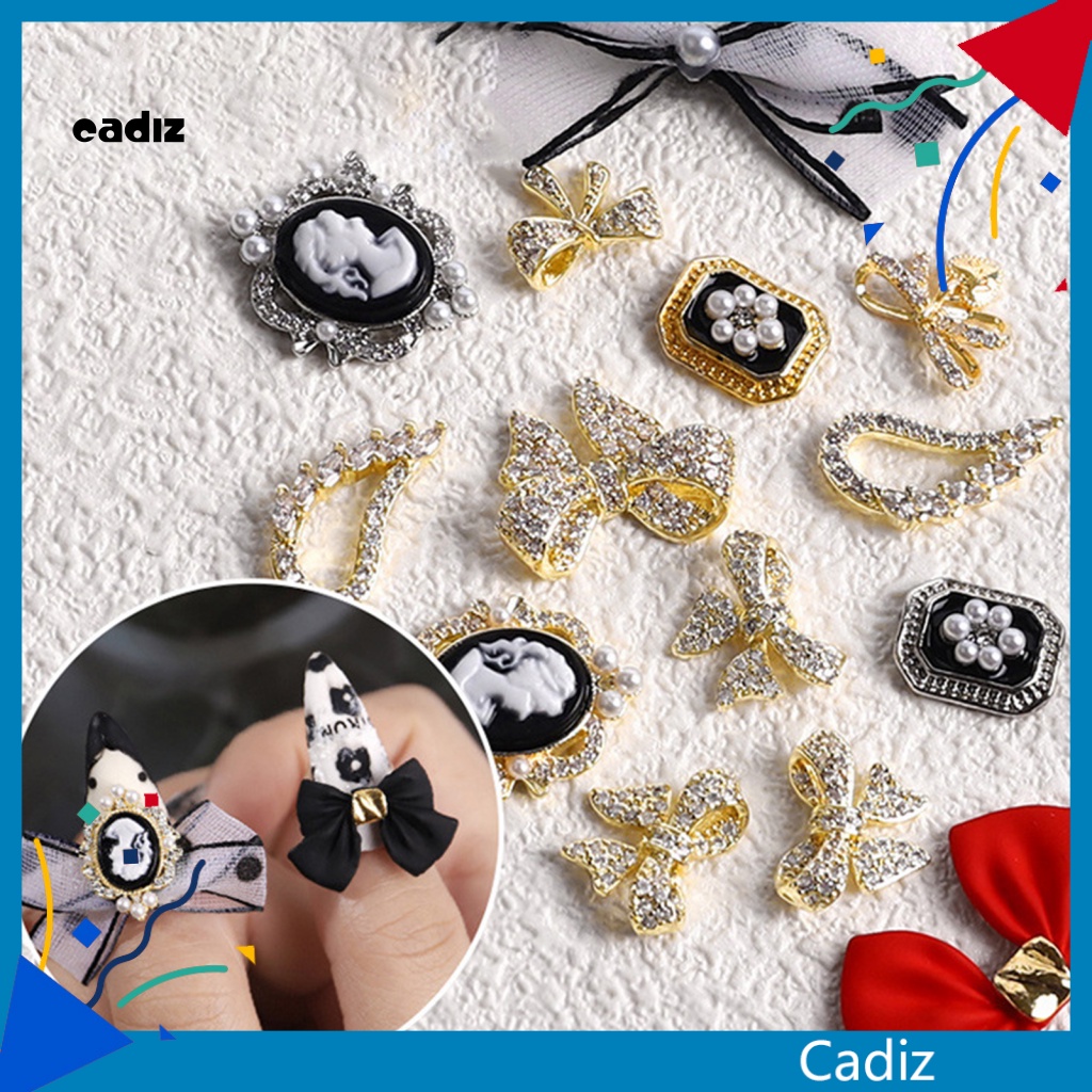 Phụ Kiện Trang Trí Móng Tay 3D Tự Dính Lâu Trôi Dành Cho Nữ