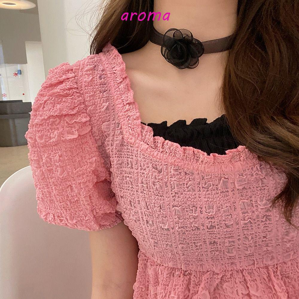 Vòng Cổ Choker Thiết Kế Tinh Tế Ngọt Ngào Thanh Lịch Cho Nữ