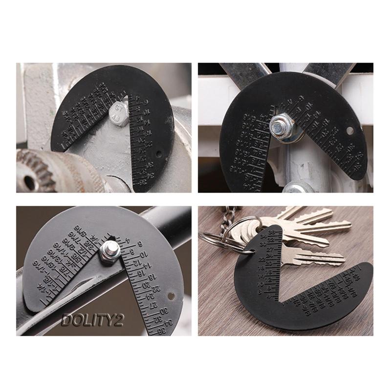 [Dolity2] Dụng Cụ Đai Ốc Vít Trọng Lượng Nhẹ G1 / 8 2 g13 / 8 Kiểm Tra Kích Thước Gỗ