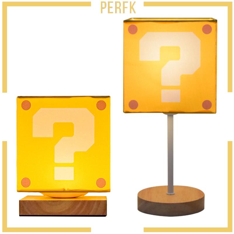 [Perfk] Đèn Ngủ 3 Chiều Có Thể Điều Chỉnh Độ Sáng Để Bàn Đầu Giường