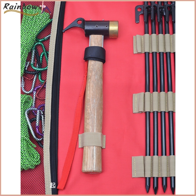 Túi Đựng Cọc Cắm Trại Bằng Vải Oxford Có Tay Cầm Đa Năng Tiện Dụng