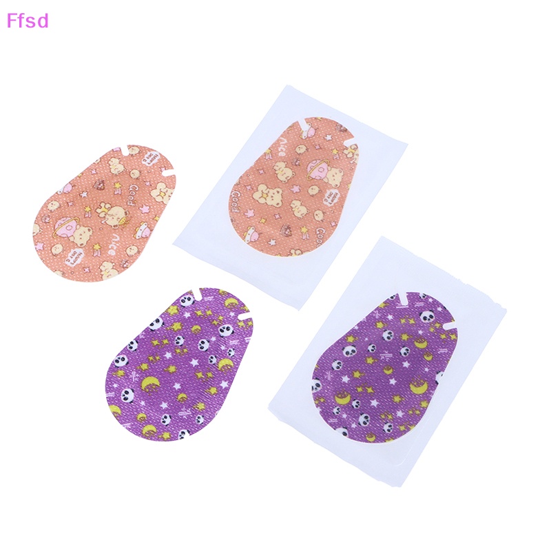 {Ffsd} Set 10 Miếng Dán Mắt Dùng Một Lần Họa Tiết Hoạt Hình Cho Trẻ Em Bán Chạy