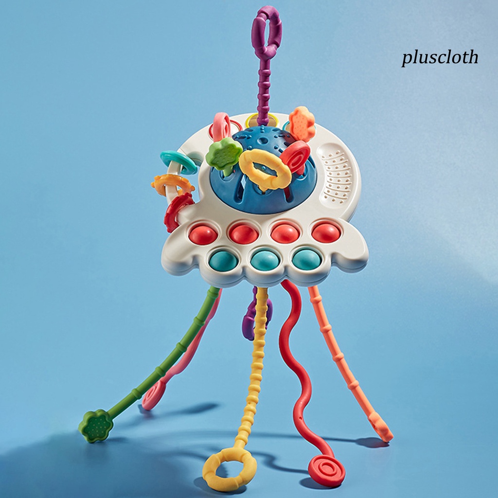 Đồ Chơi Chú Cua Bằng Silicon Mềm Chịu Nhiệt Độ Cao Vui Nhộn Cho Bé