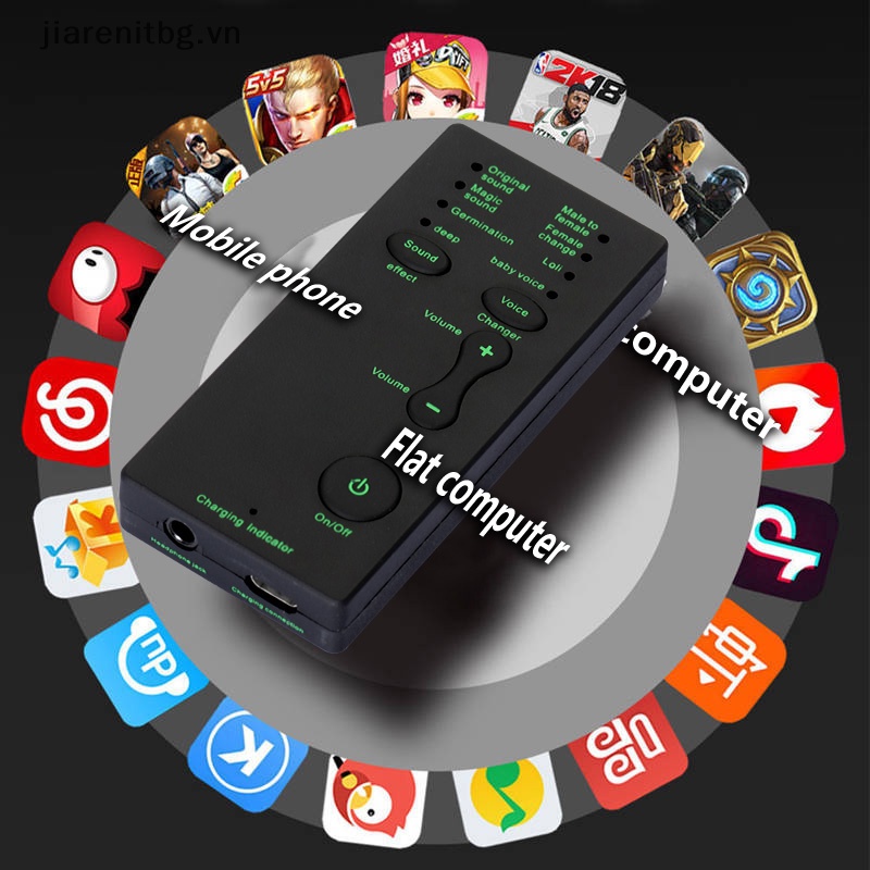 Thiết Bị Thay Đổi Giọng Nói Với 7 Âm Thanh Khác Nhau Cho Máy Tính / Laptop / Máy Tính Bảng