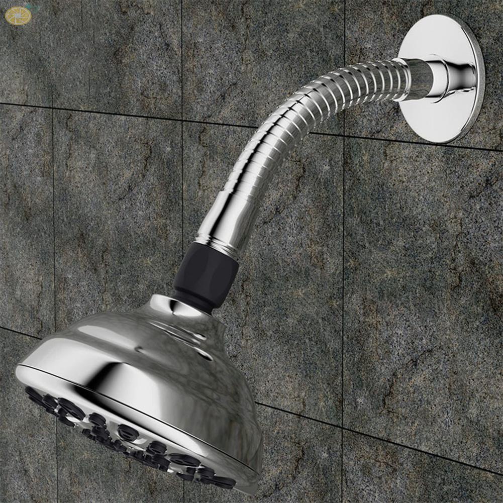 【VARSTR】Shower Tube Stainless Steel Swivel 10*5*5cm Adjustable Chrome Fixtures