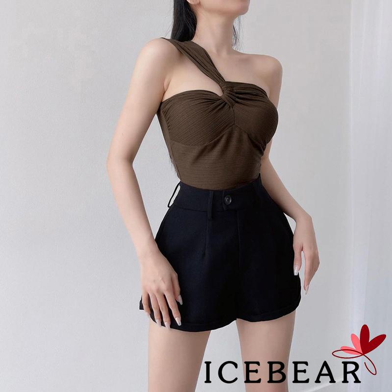 Áo Lửng Không Tay Hở Lưng Thời Trang Dành Cho Nữ