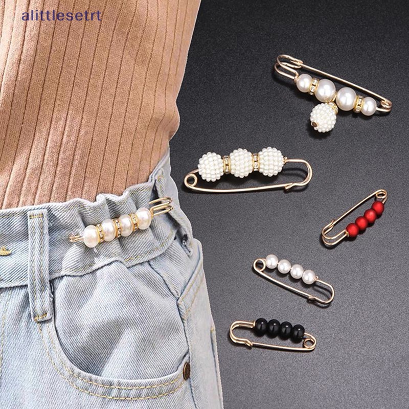 Set 3 Ghim Cài Áo Đính Ngọc Trai Nhân Tạo Thời Trang