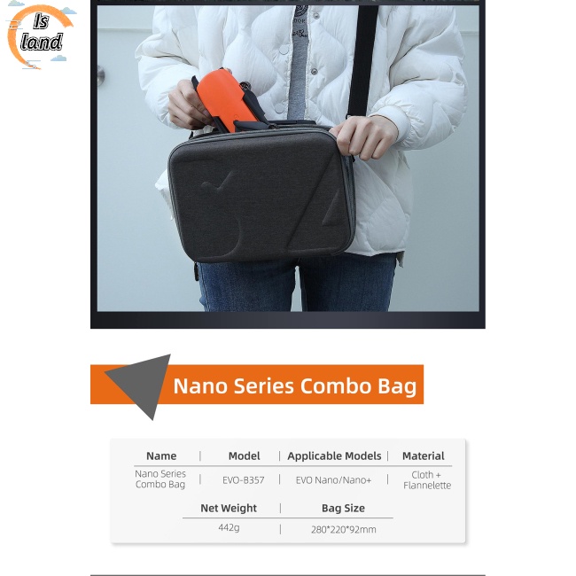 Túi Đựng Bảo Vệ Sức Chứa Lớn Tương Thích Với Daotong Evo Nano / lite Series