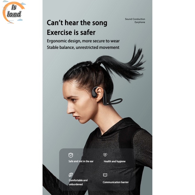 Tai Nghe Bluetooth 5.2 W10 Truyền Âm Qua Xương Chống Thấm Nước Và Mồ Hôi