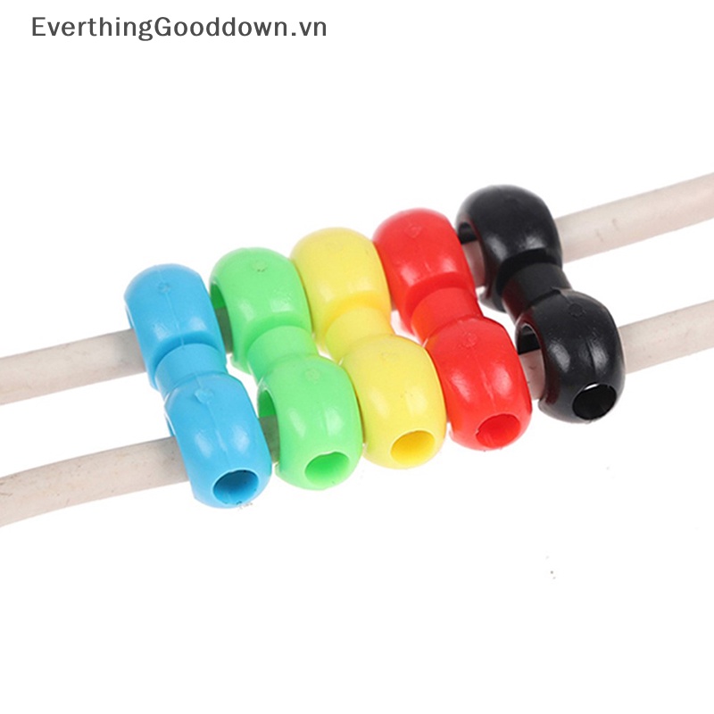 Everthinggooddown ​Set 10 Kẹp Dây Phanh Xe Đạp Hình Chữ S Gọn Gàng Tiện Dụng