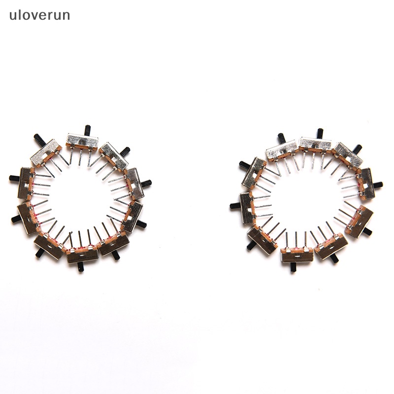 Set 20 Công Tắc Trượt 2 Vị Trí 3 Chấu SS12D00G4 SPDT 1P2T