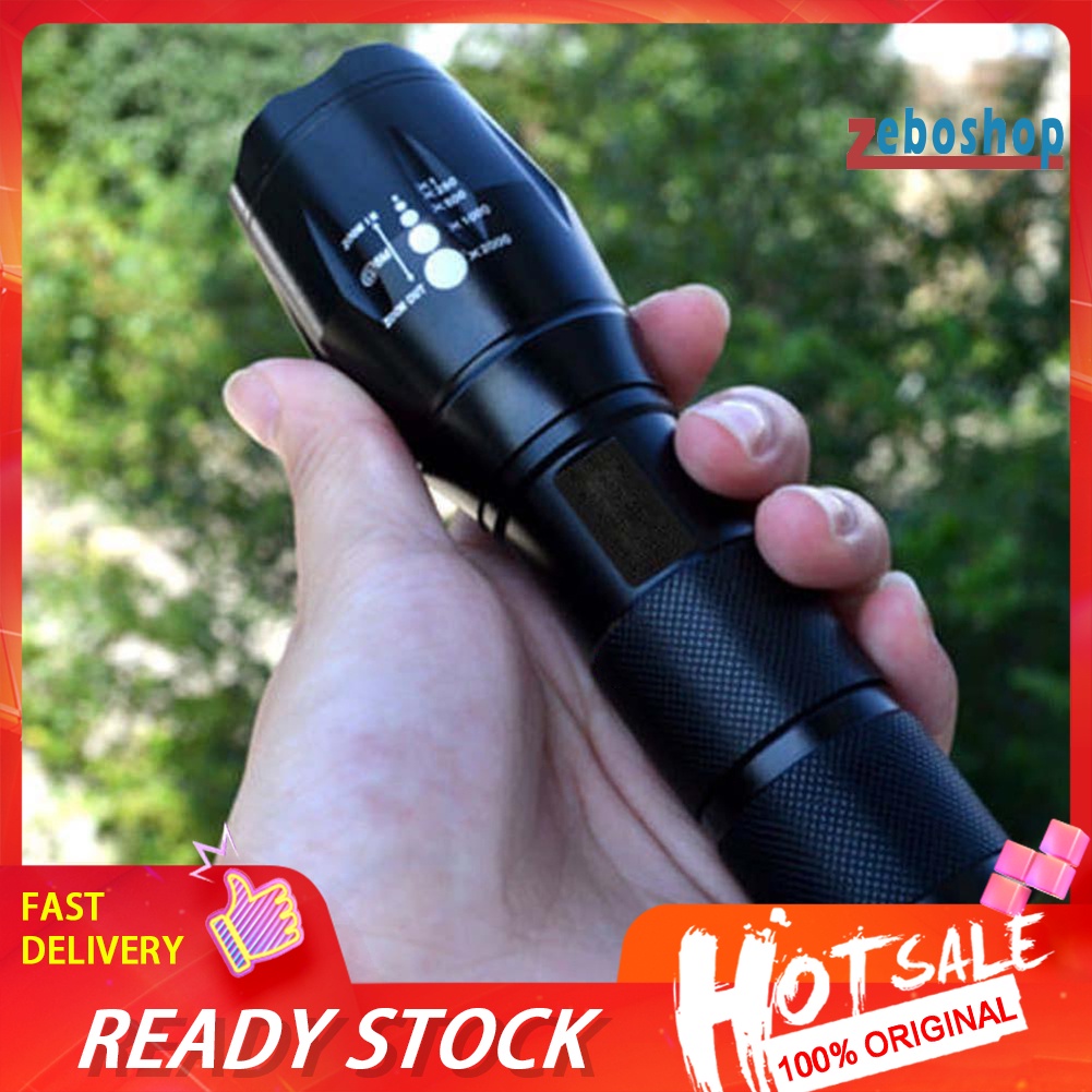 Đèn Pin LED 5 Chế Độ Siêu Sáng Tiện Dụng Mang Theo Du Lịch Cắm Trại