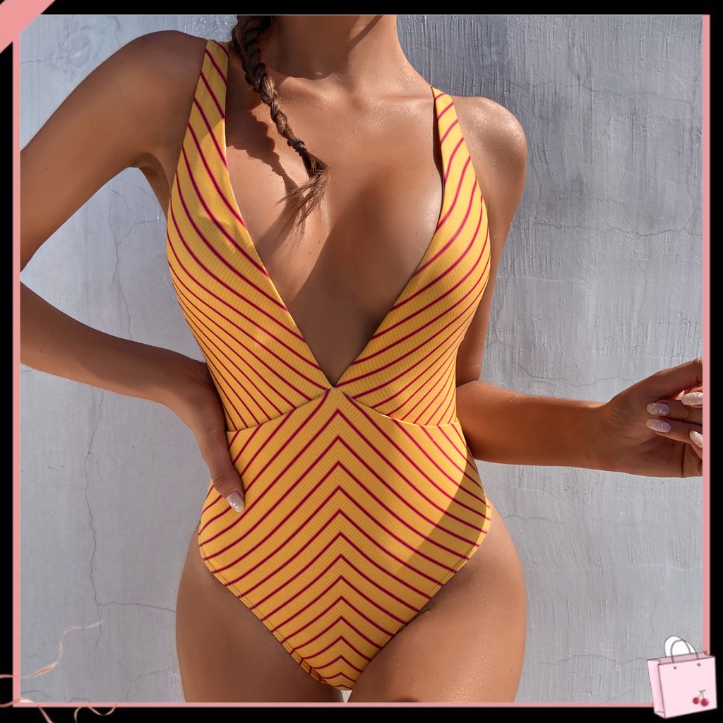 Bộ Đồ Bơi Một Mảnh Bằng Polyester Siêu Mềm Thoáng Khí Gợi Cảm Cho Nữ