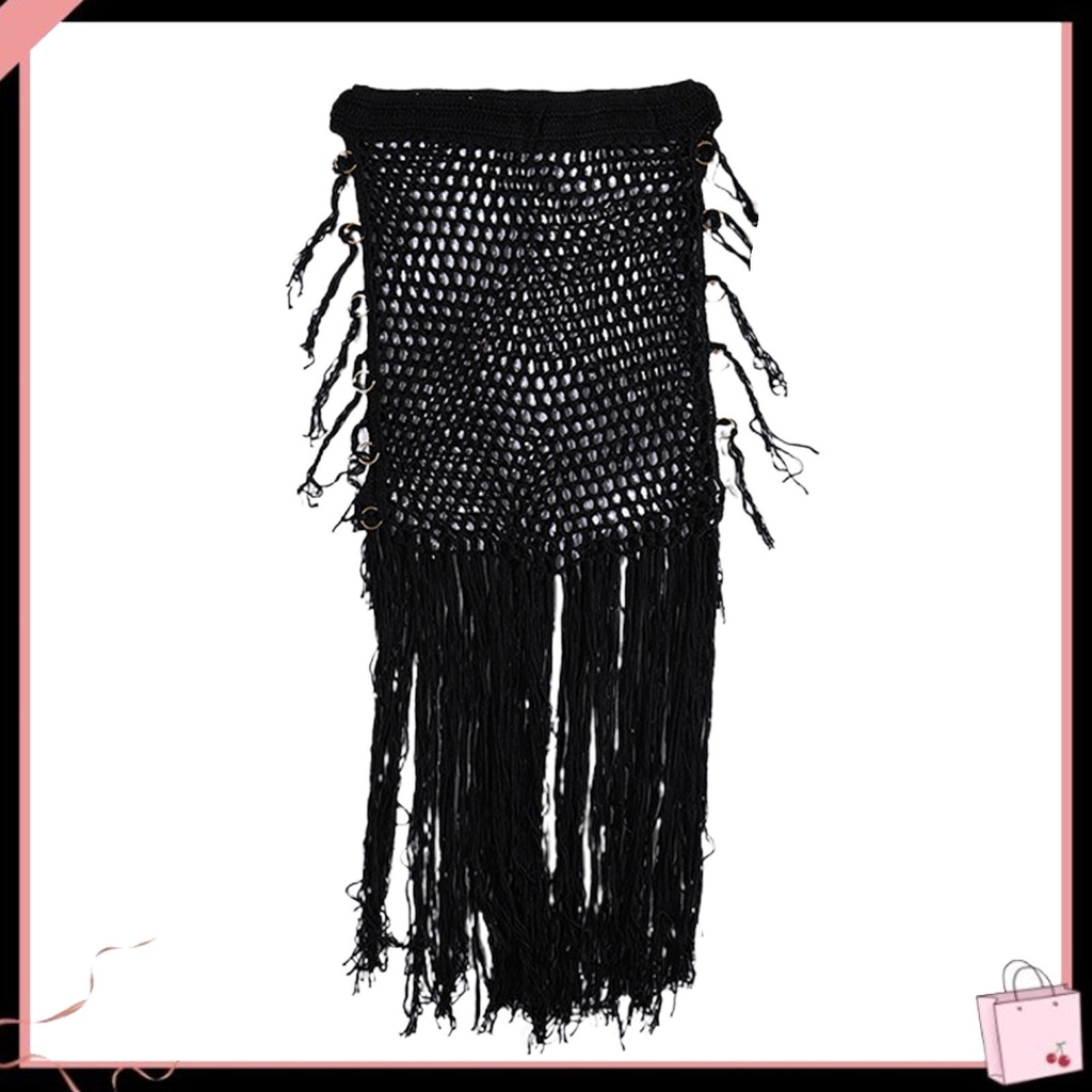 {Soltweter} Khăn Quấn Đi Biển Thiết Kế Đan Móc Thoáng Khí Quyến Rũ Cho Hoạt Động Ngoài Trời