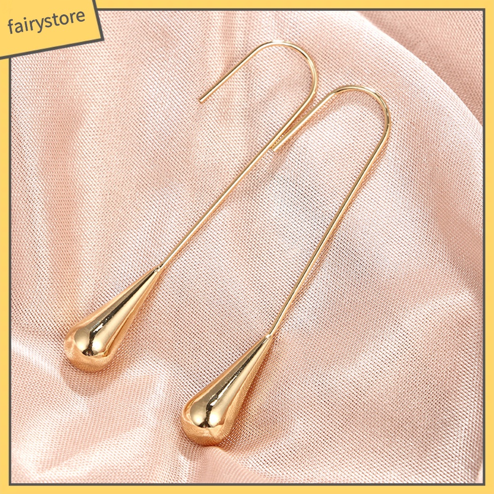 Bông Tai Hình Giọt Nước Thời Trang Dành Cho Nữ Charms