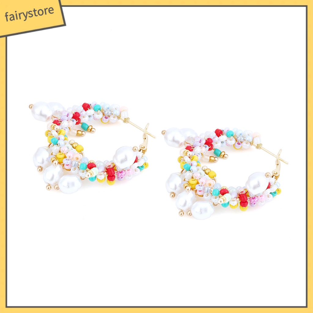 1 Đôi Bông Tai Hình Chiếc Lá Phong Cách Bohemia Sang Trọng Dành Cho Nữ