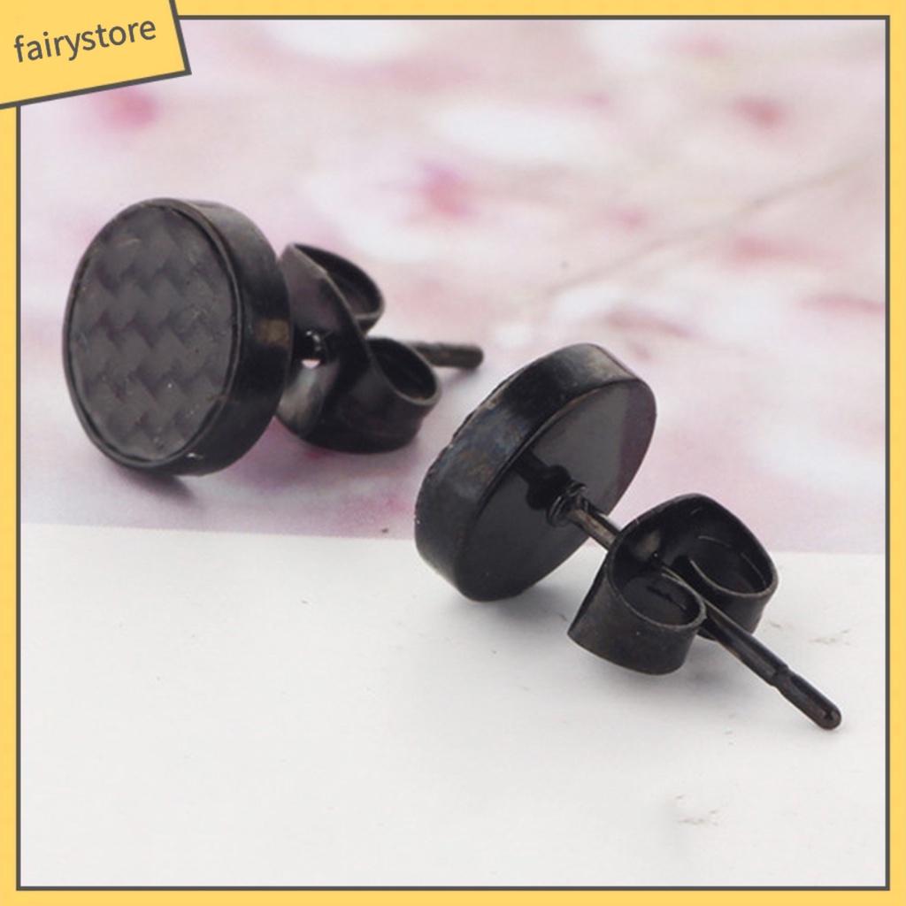 1 Bông Tai Nam Đính Đá Nhiều Hình Dạng Màu Sắc Phong Cách Gothic