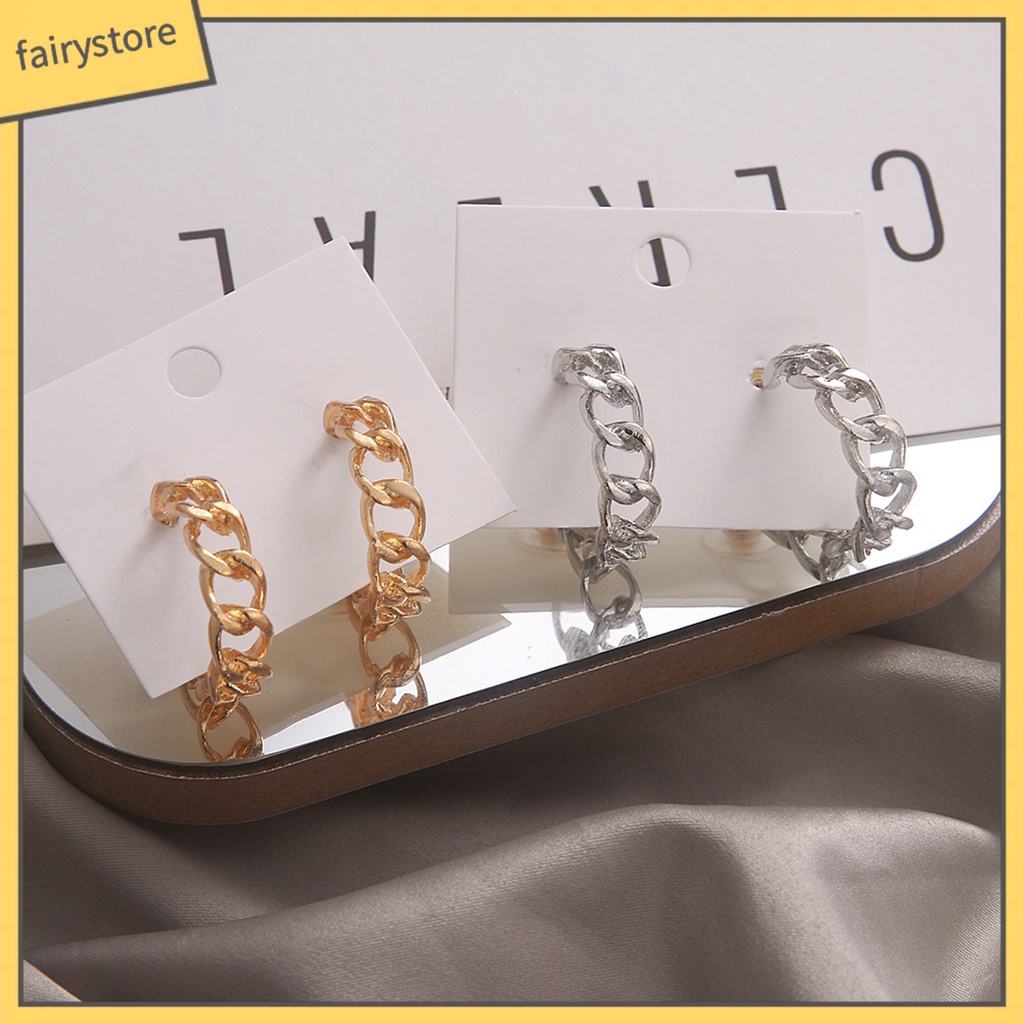 [FRO] Bông Tai Rỗng Trang Trí Retro Gothic Dành Cho Nữ