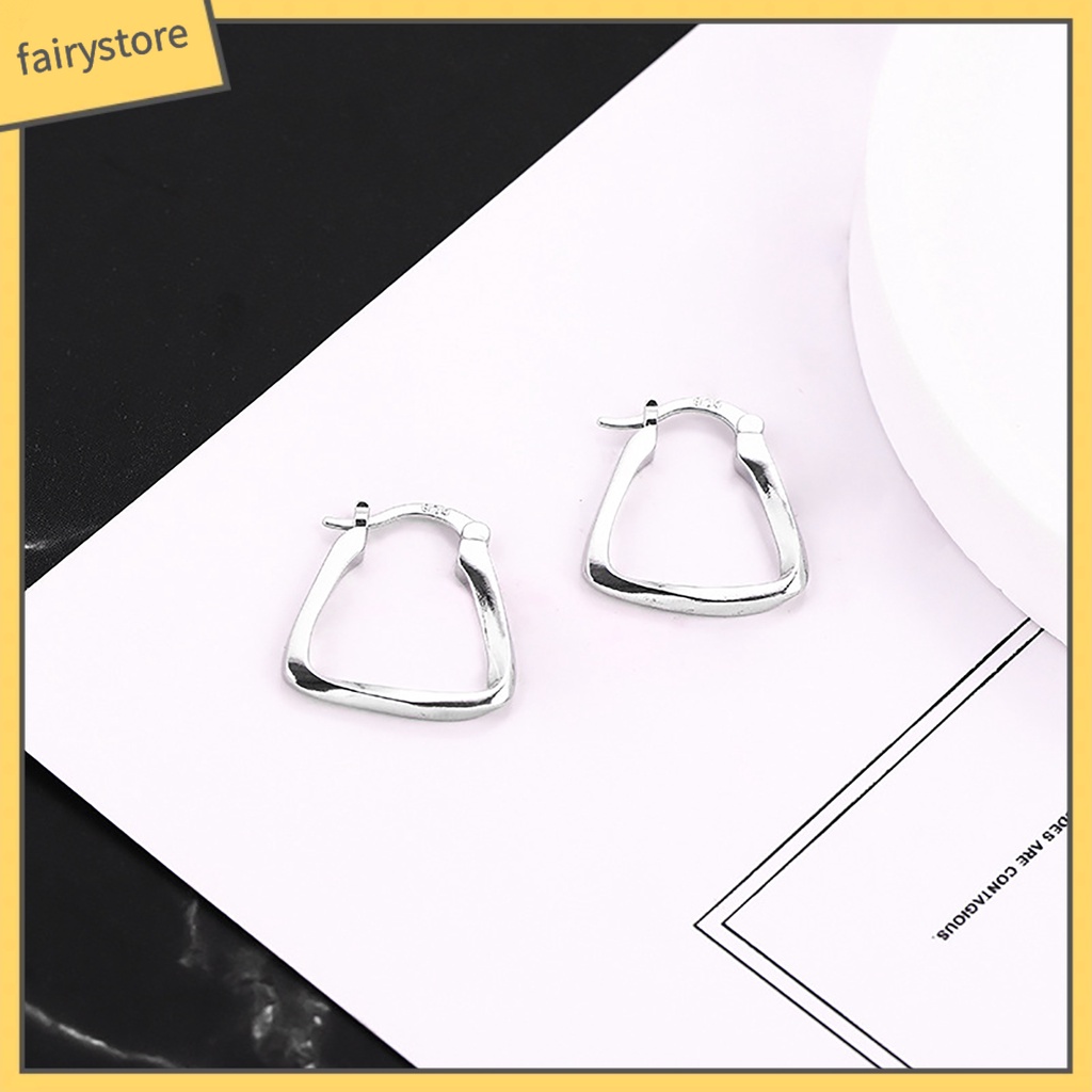 [FRO] 1 Bông Tai Dạng Hở Bề Mặt Mịn Bền Quyến Rũ Tinh Tế Quyến Rũ