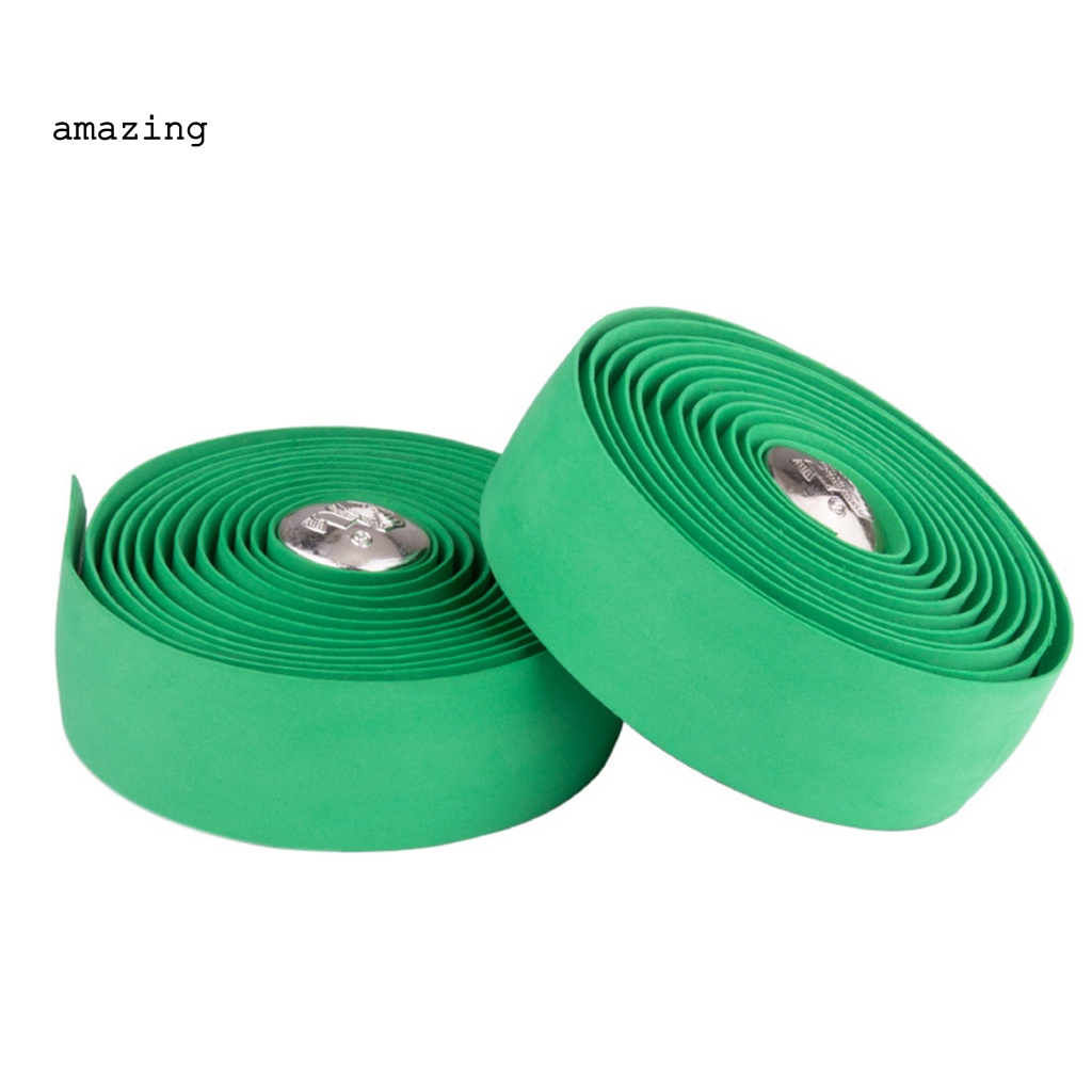 Set 2 Dây Quấn Tay Lái Xe Đạp MTB Chống Trượt Kèm 2 Phích Cắm